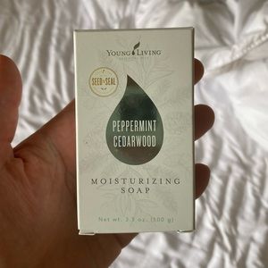 🎈SALE🎈Brand new young living peppermint cedarwood moisturizing soap